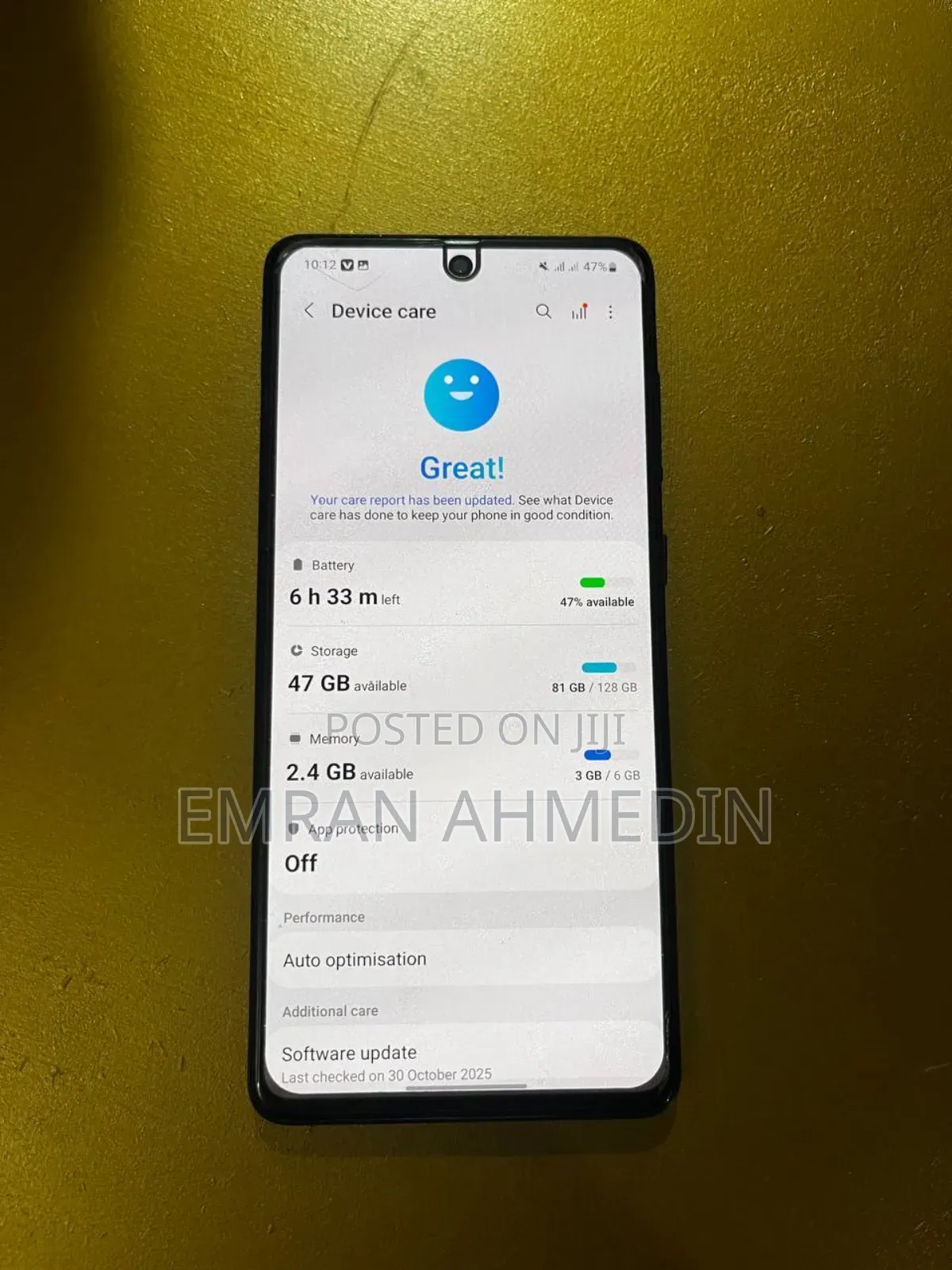 Samsung Galaxy A71 128 GB Black