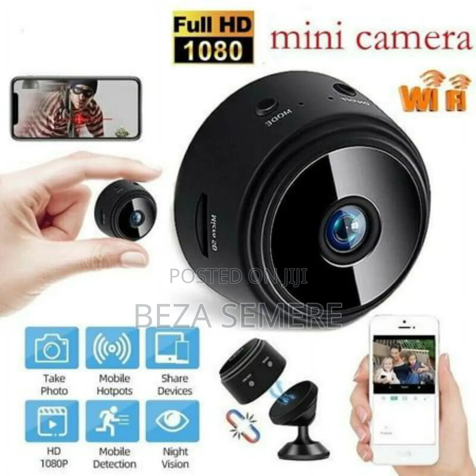 Mini Security Camera A9 L080hd