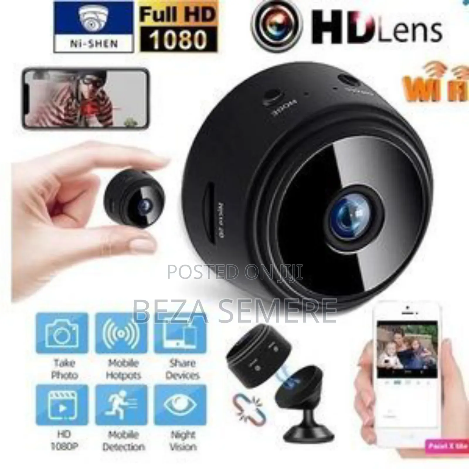 Mini Security Camera A9 L080hd