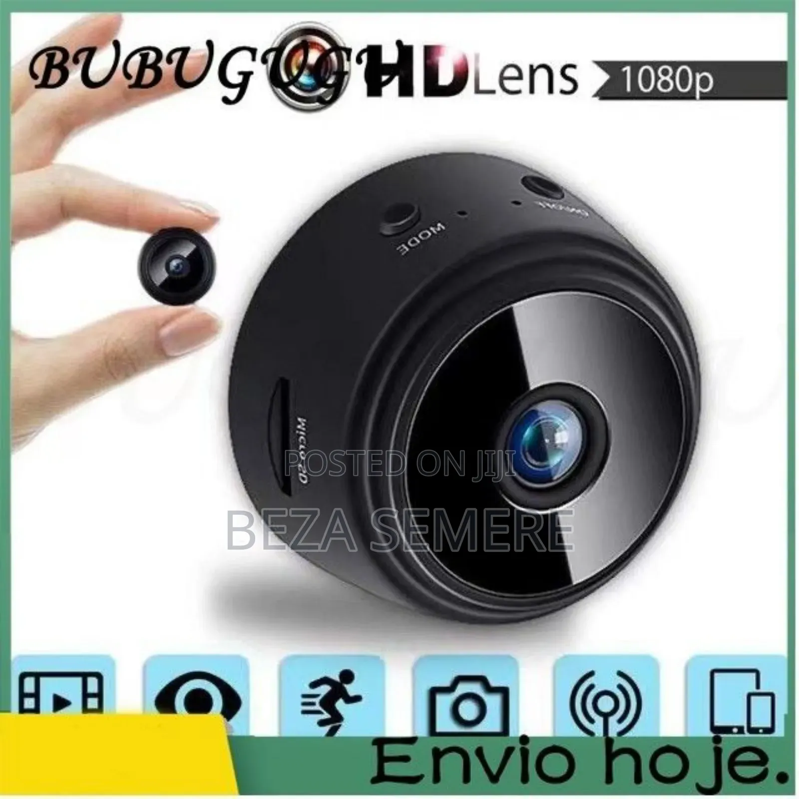 Hd Mini Security Camera A9 1080p Spy 159°