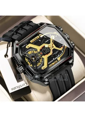 Poedagar New Dual-Display High-End Men's Watch With Water Resistance