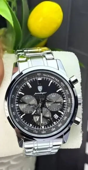 Swiss Brand Poedagar Multifunctional Chronograph Watch