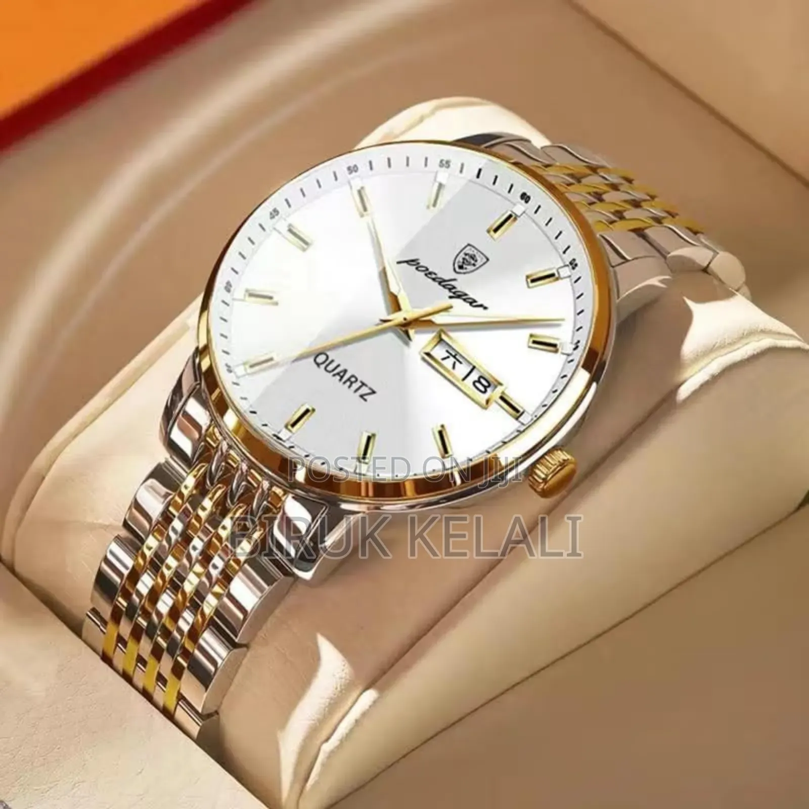 Poedagar New Fashion Men Watches Stainless Steel Top Brand Luxury Wate