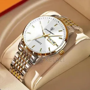 Poedagar New Fashion Men Watches Stainless Steel Top Brand Luxury Wate