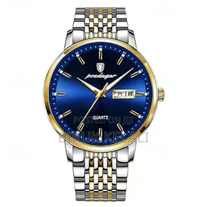 Poedagar New Fashion Men Watches Stainless Steel Top Brand Luxury Wate