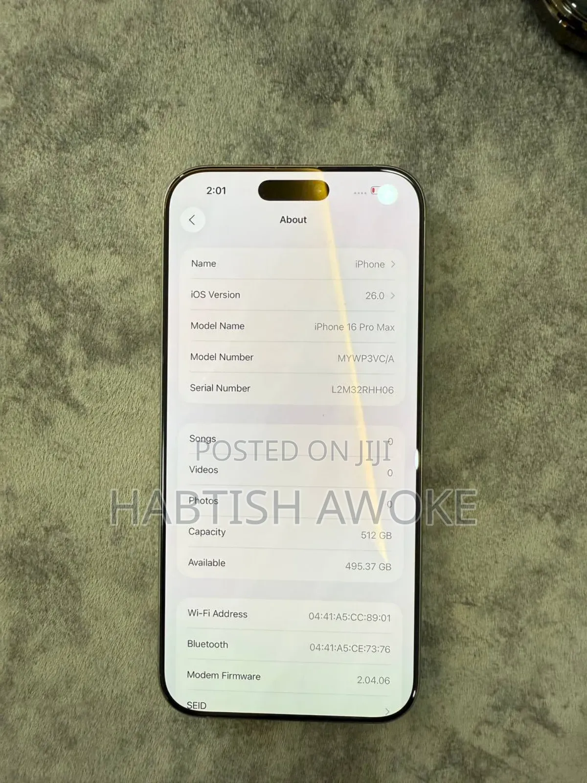 Apple iPhone 16 Pro Max 512 GB Silver