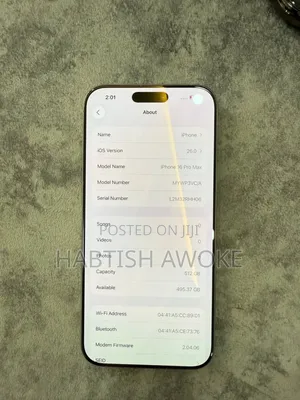 Apple iPhone 16 Pro Max 512 GB Silver