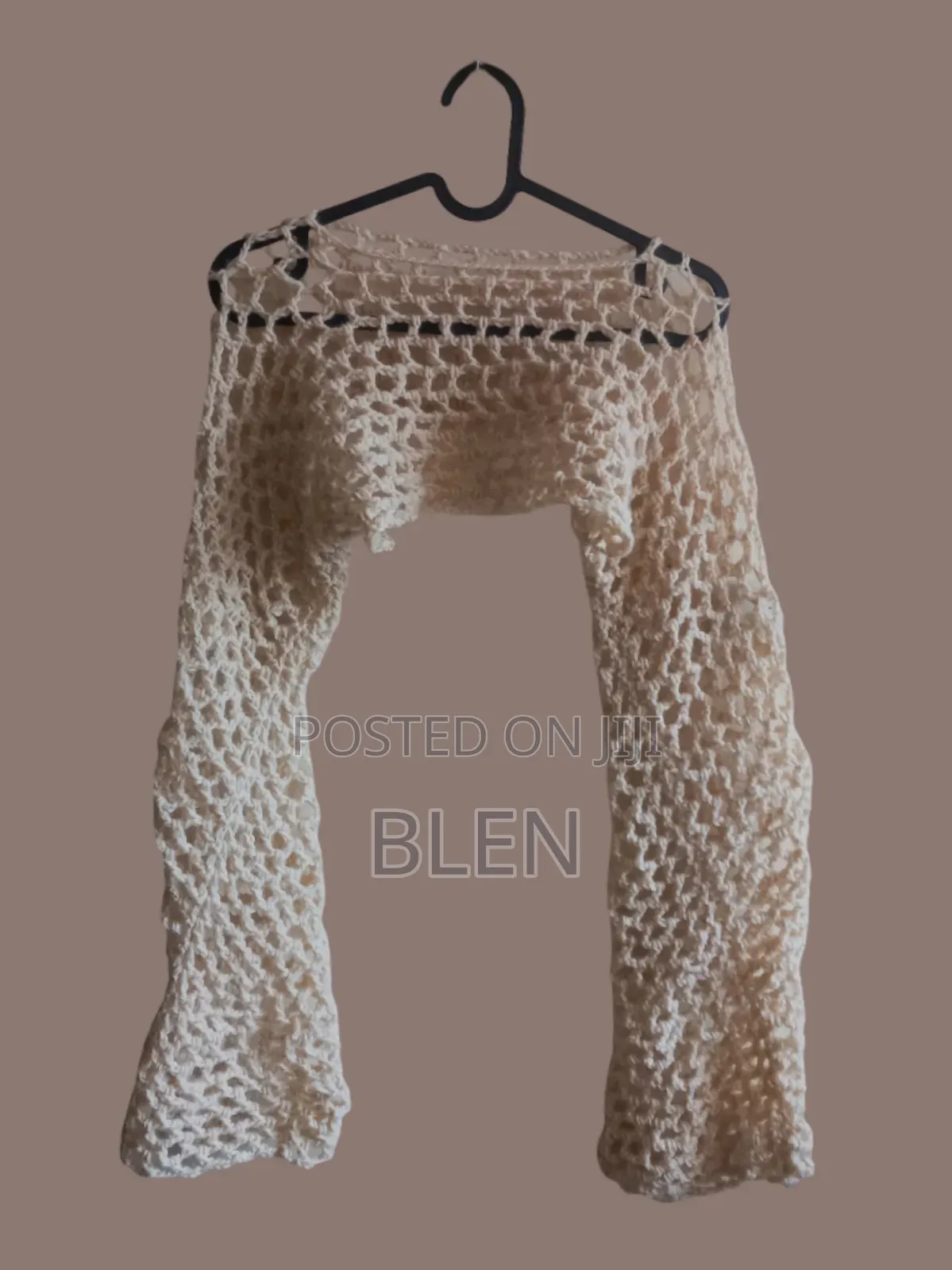 Crochet Mesh/Net Bolero Top