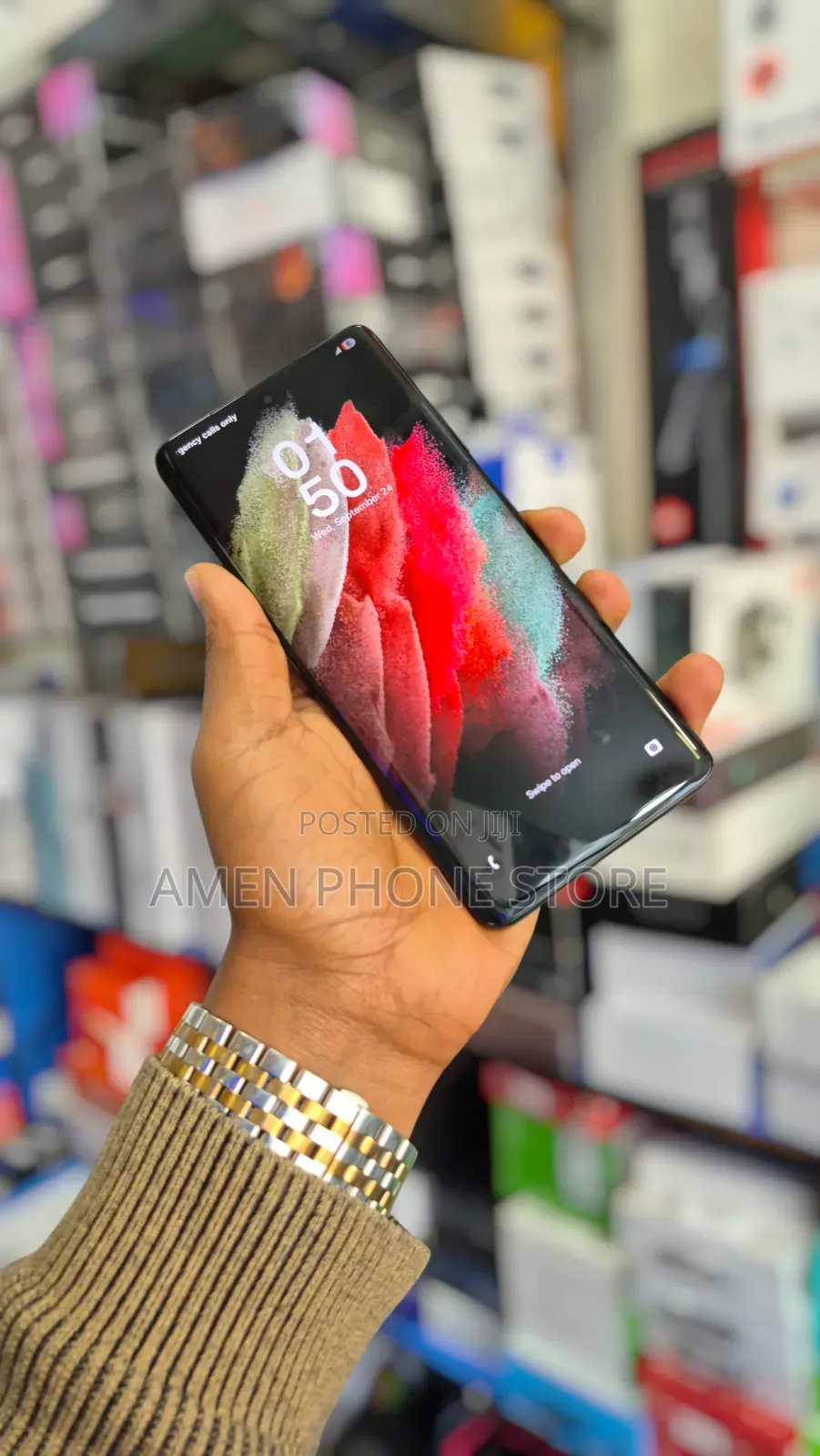 New Samsung Galaxy S21 Ultra 5G 256 GB Black