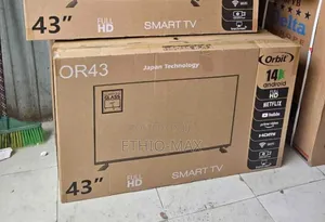 Orbit 43” Smart Android Tv – Double Glass | Full Hd | New Arrival