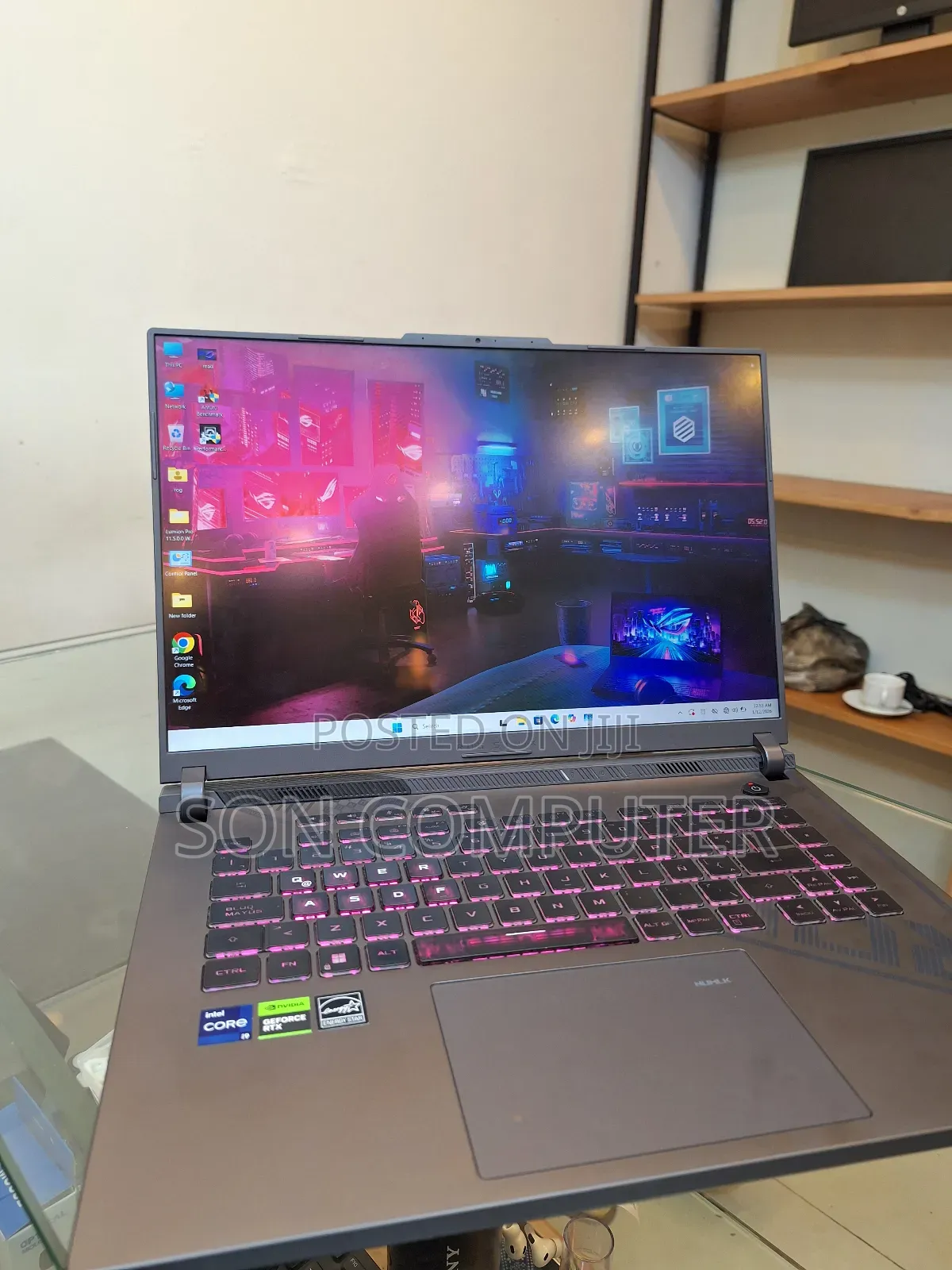 New Laptop Asus ROG Strix G16 G614 16GB Intel Core I9 SSD 1T