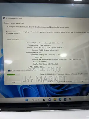 New Laptop HP Envy X360 16GB AMD Ryzen 5 SSD 1T