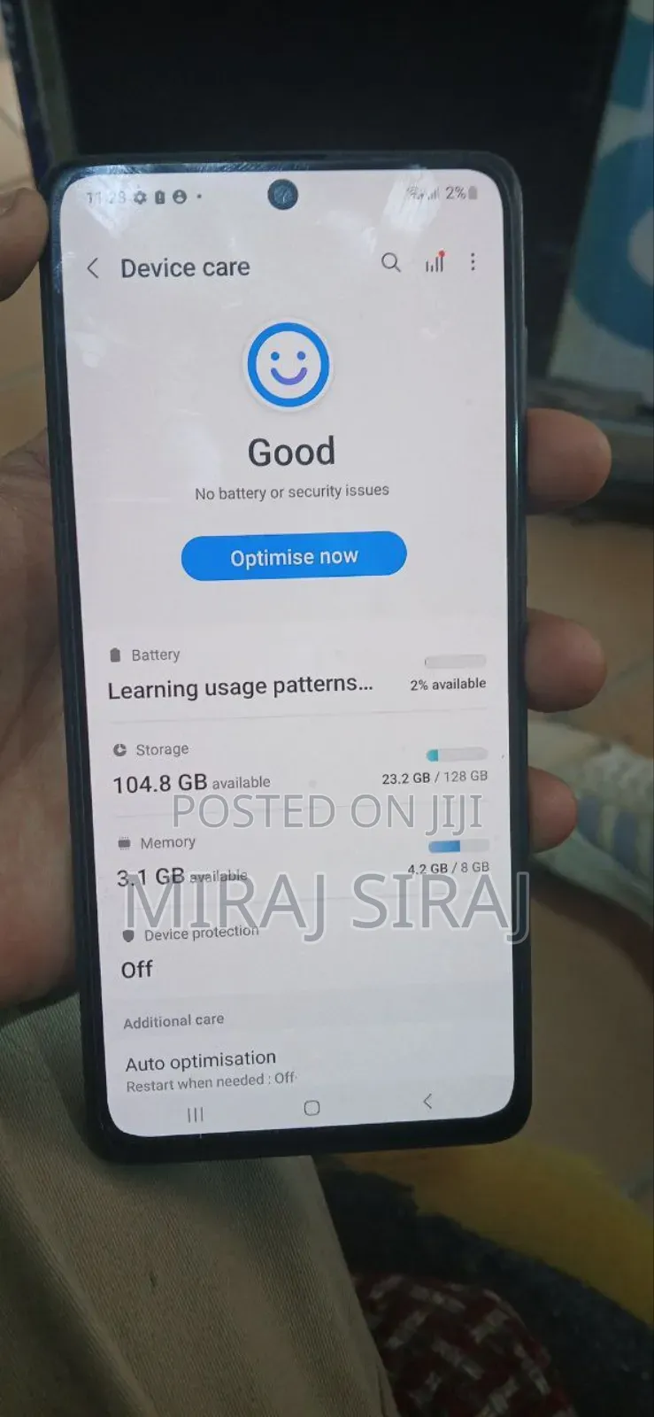 Samsung Galaxy A71 128 GB Blue