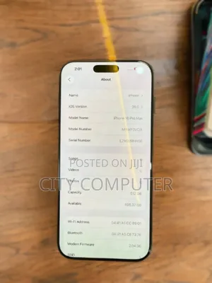 New Apple iPhone 16 Pro Max 512 GB Gray