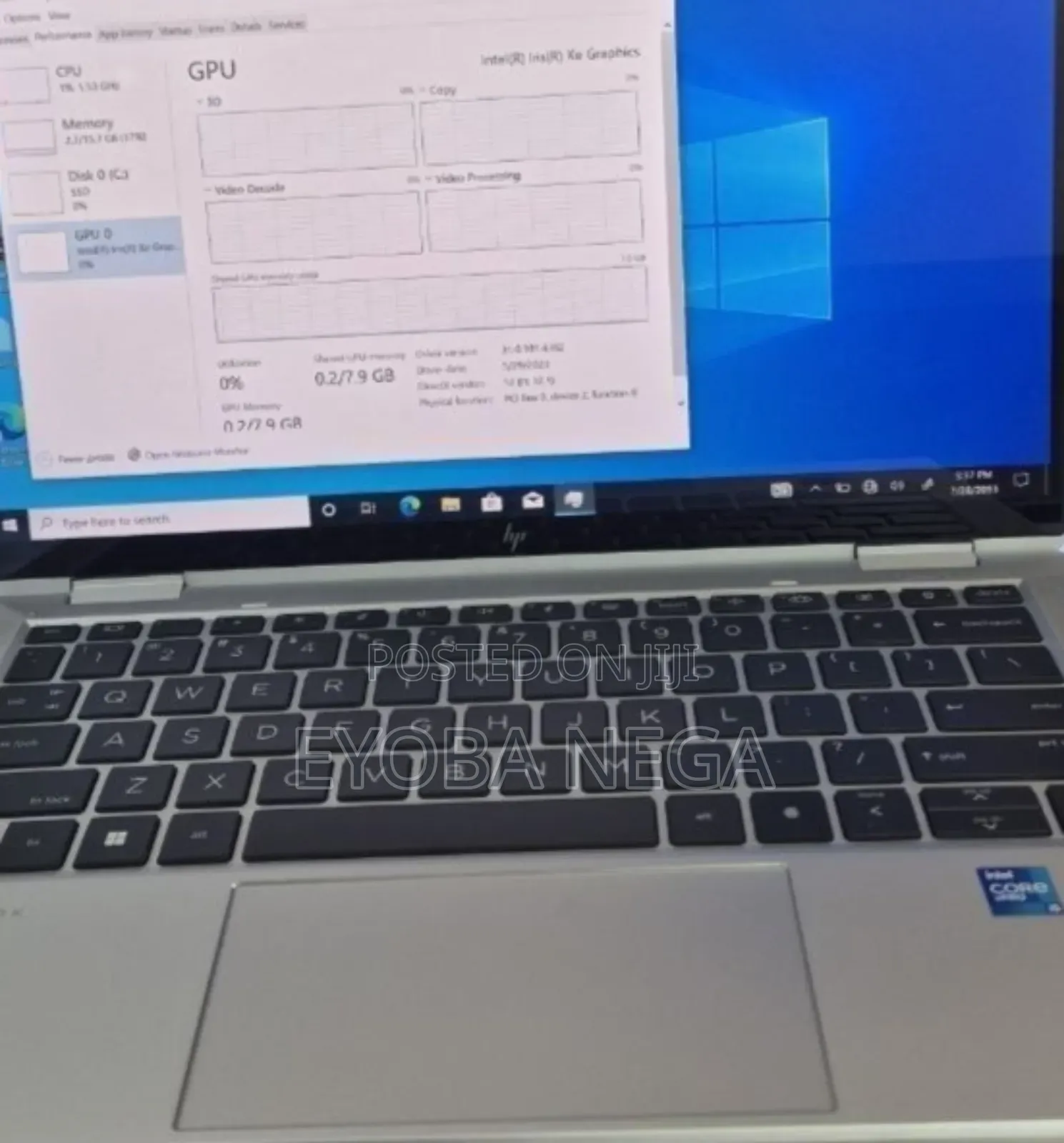 New Laptop HP EliteBook X360 1030 G8 16GB Intel Core I5 SSD 512GB