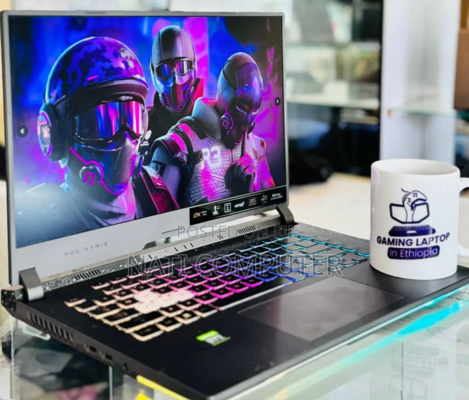 New Laptop Asus ROG Strix G15 16GB AMD Ryzen 9 SSD 512GB