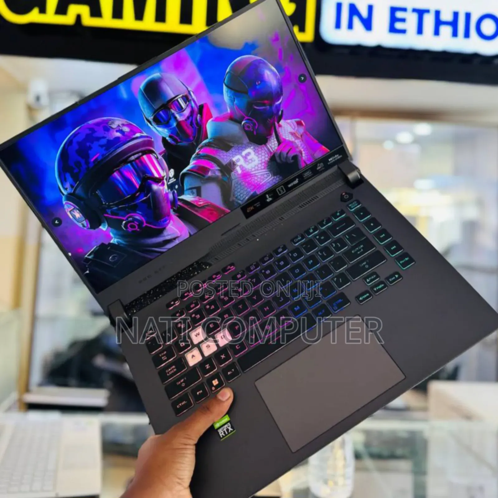 New Laptop Asus ROG Strix G15 16GB AMD Ryzen 9 SSD 512GB