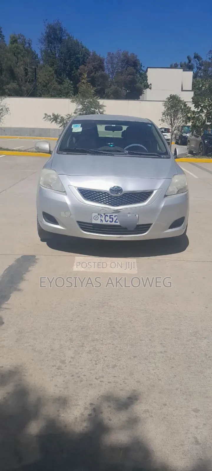 Toyota Belta 2009 Silver