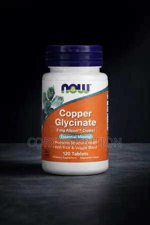 Copper Glycinate 3mg , 120 Tablets