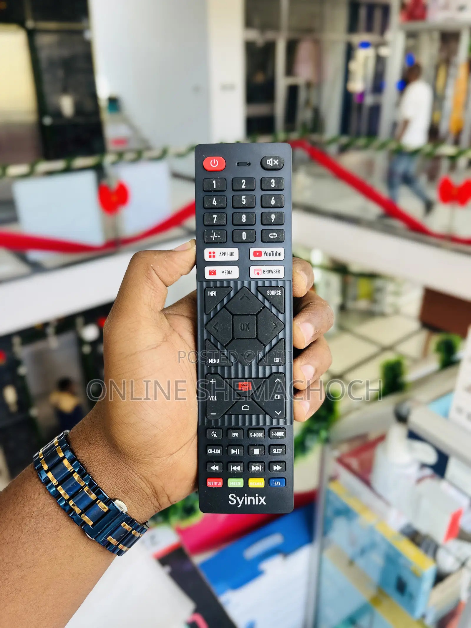 Syinix Tv Remote