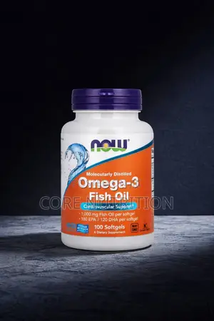 Omega3 Fish Oil , 1000mg , 100 Softgels