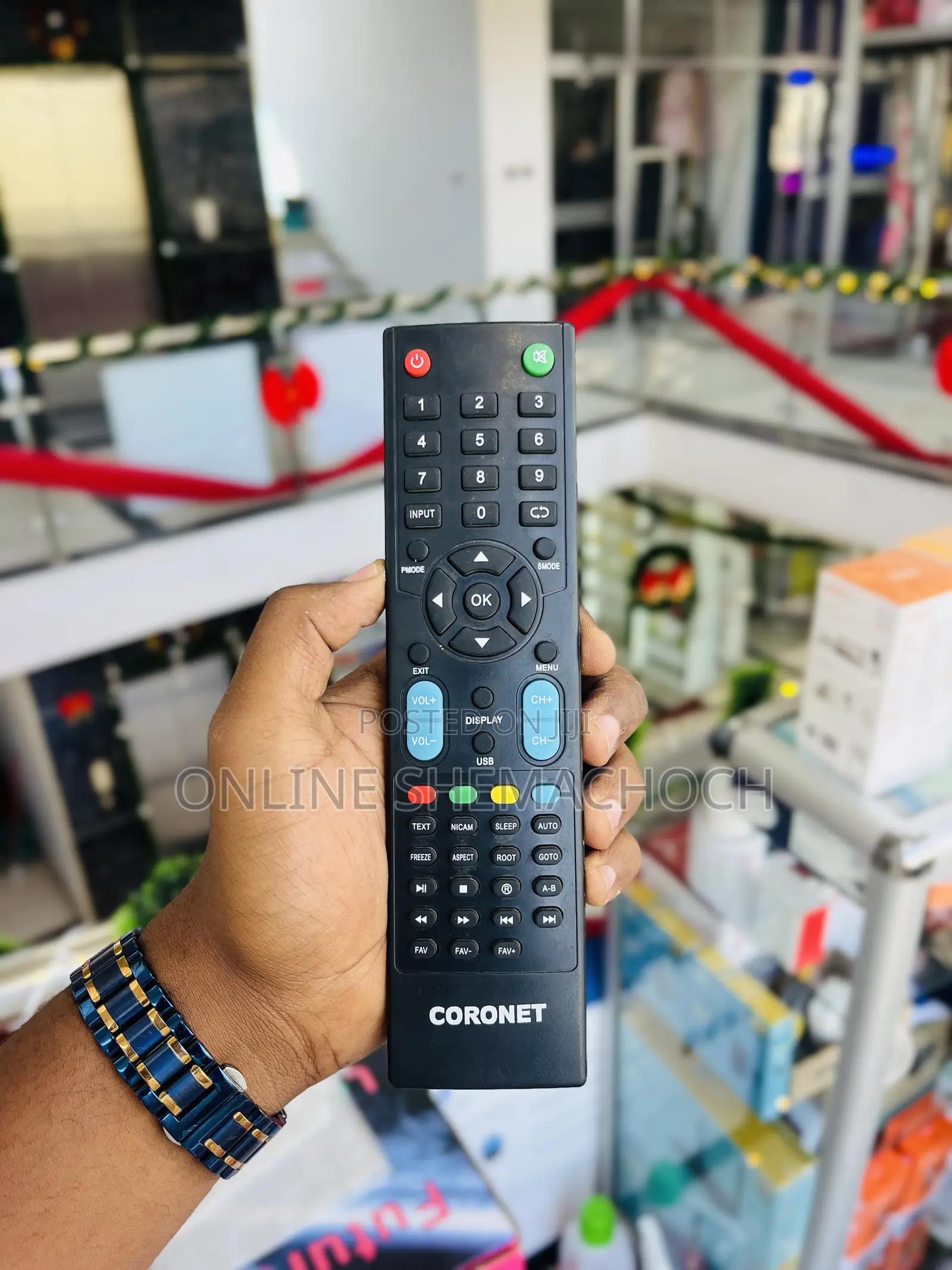 Coronet Tv Remote for 65 Inch