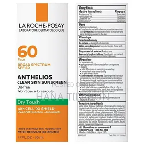La Roche-Posay Anthelios Clear Skin Dry Touch Sunscreen SPF 60
