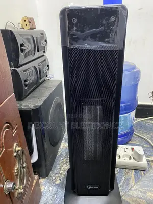 Midea Ptc Tower Fan Heater – 2000w, Eco Mode, 24-hour Timer