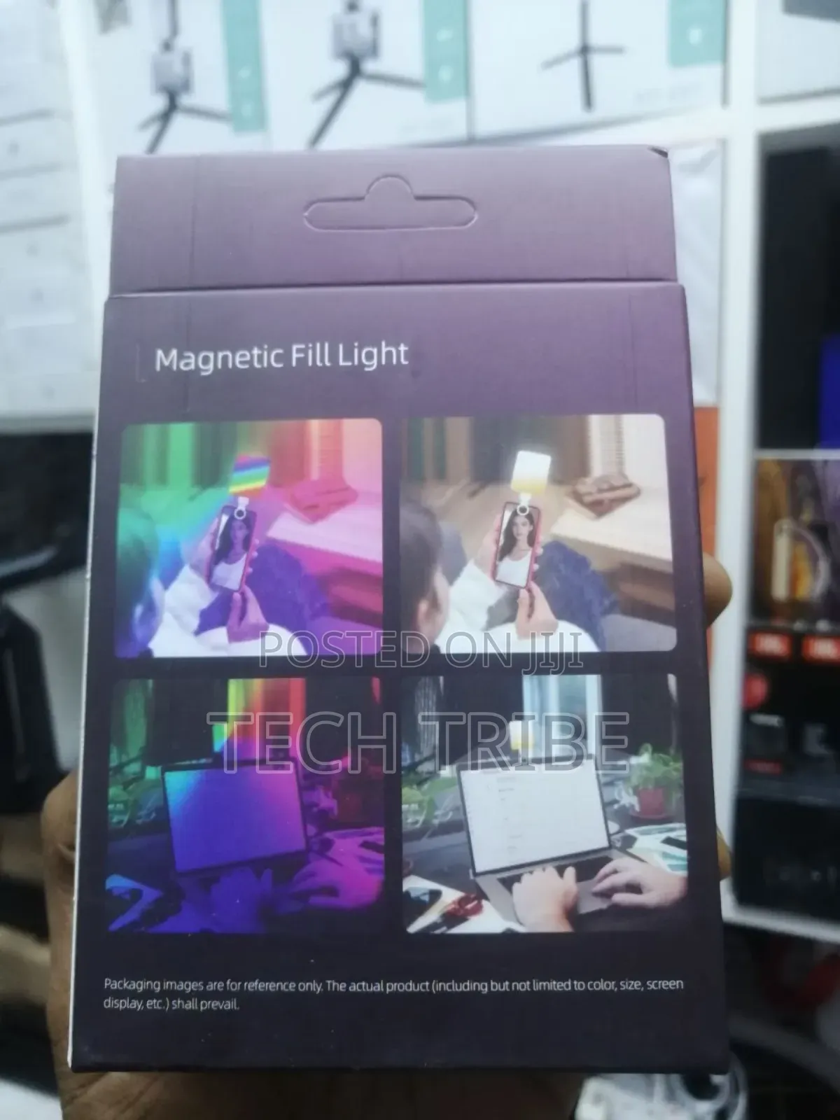 Magnetic RGB Led Video Light, Model Mj-12, Designed to Attach