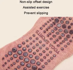 1pair Lengthened Non Slip Five Finger Yoga Sock