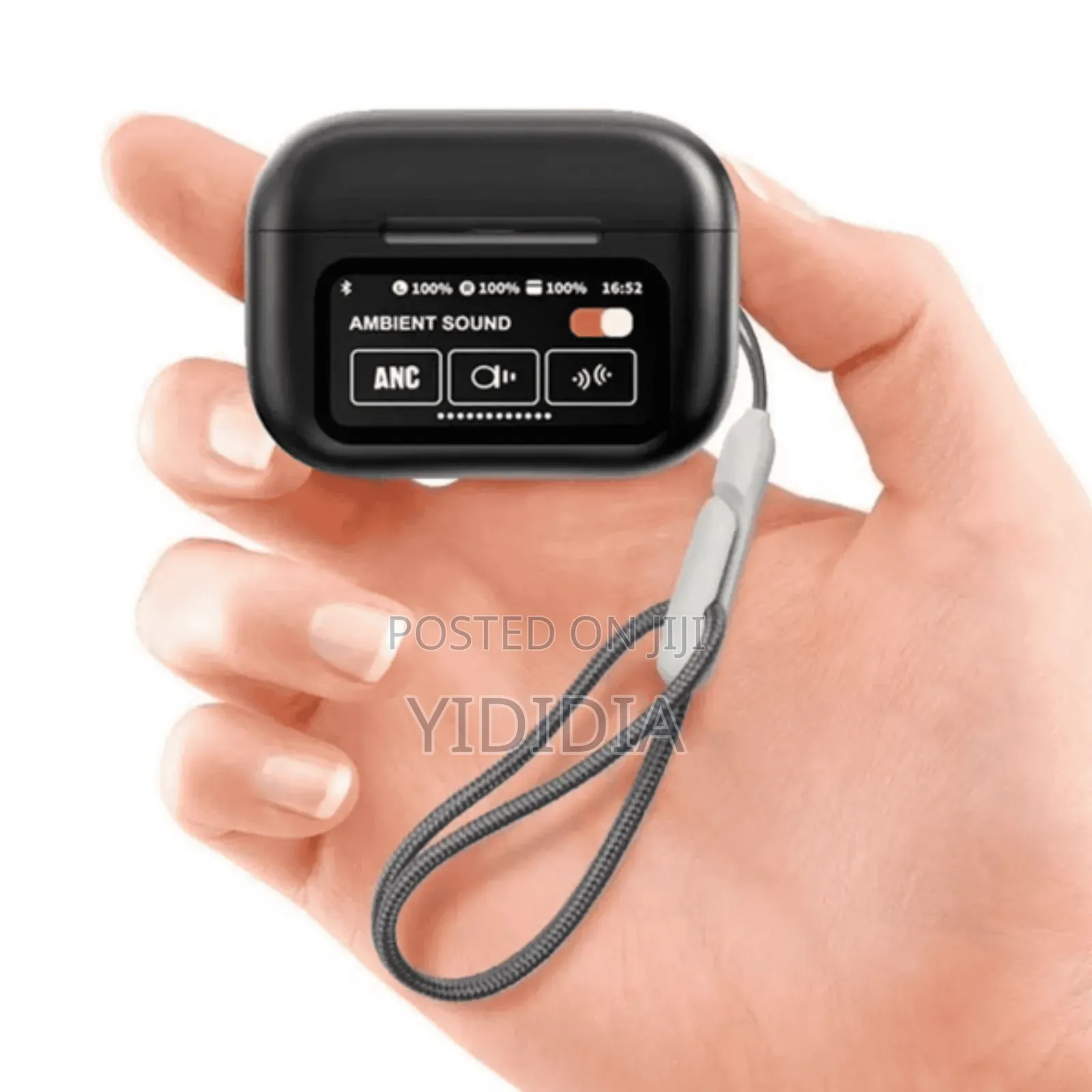 A9 Pro Wireless Airpods With Led Screen – Black/White