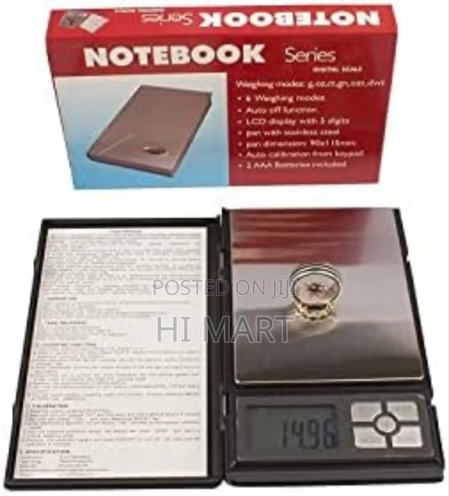 Note Book High Quality Digital Scale