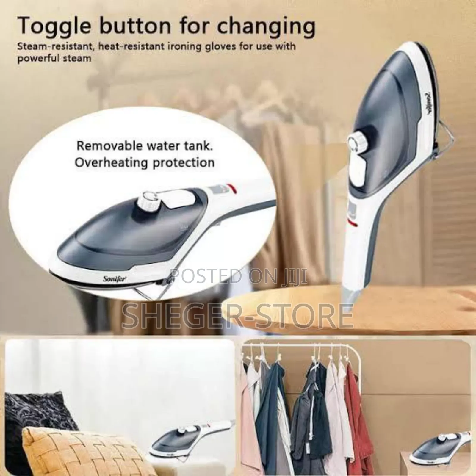 High Quality Sonifer Hand Held Steam Iron