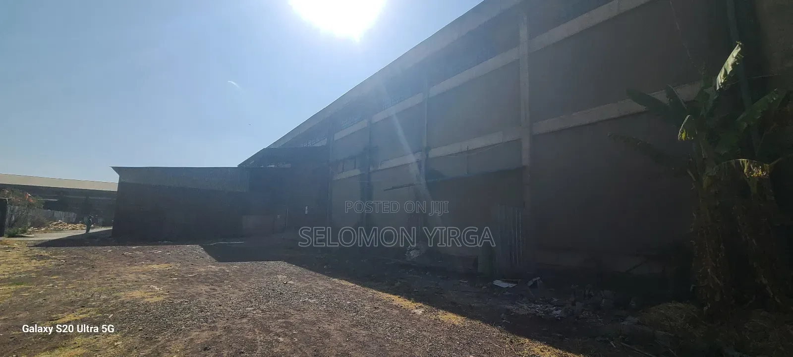 የሚከራይ መጋዘን ነዉ