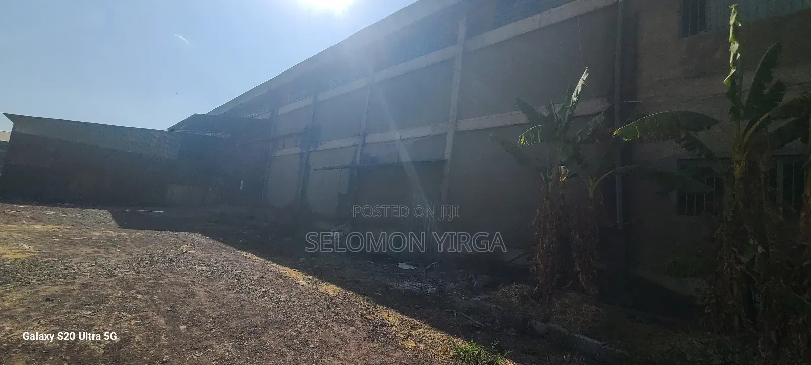 የሚከራይ መጋዘን ነዉ