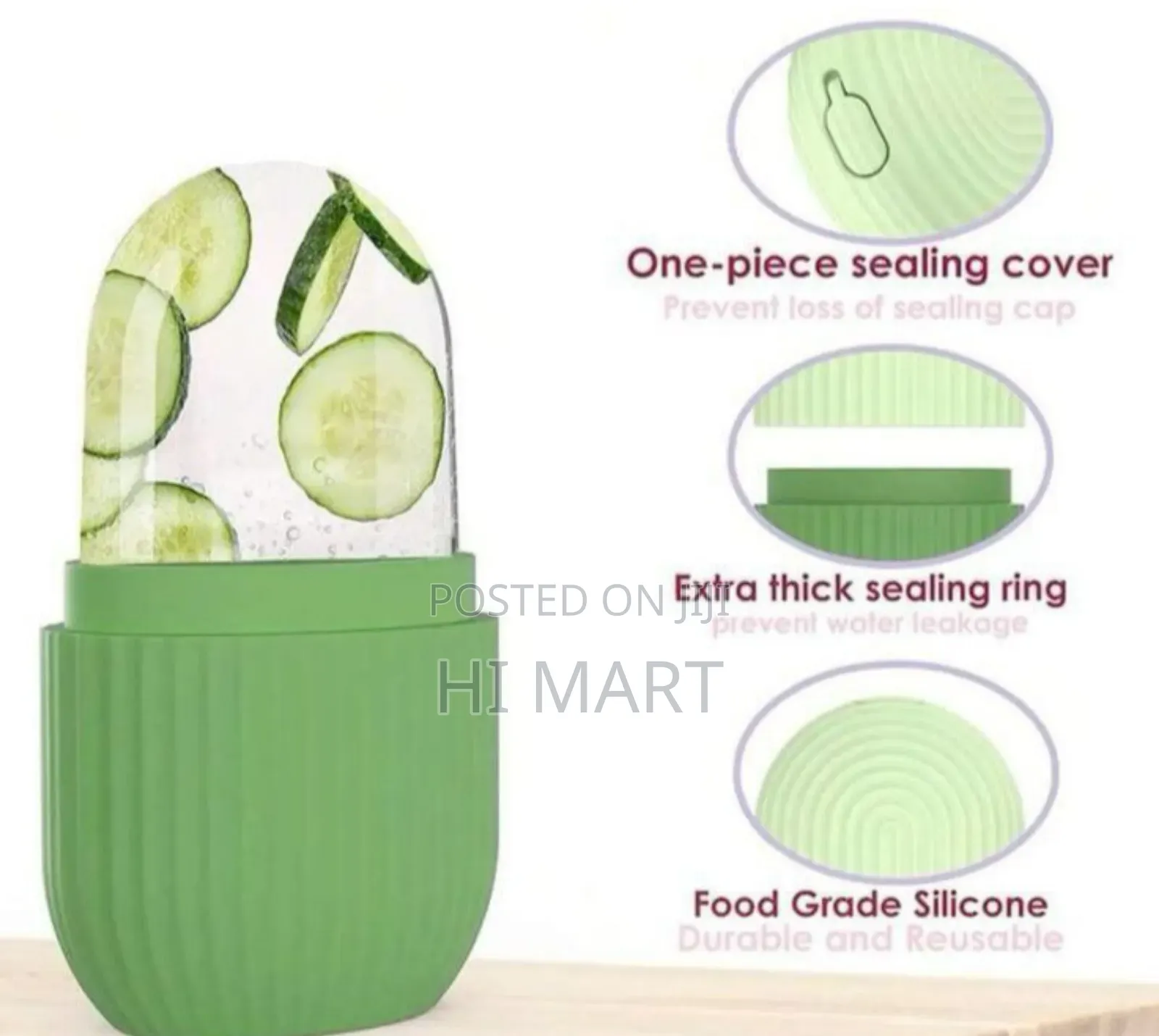 Silicone Ice Roller Face Skin Massager