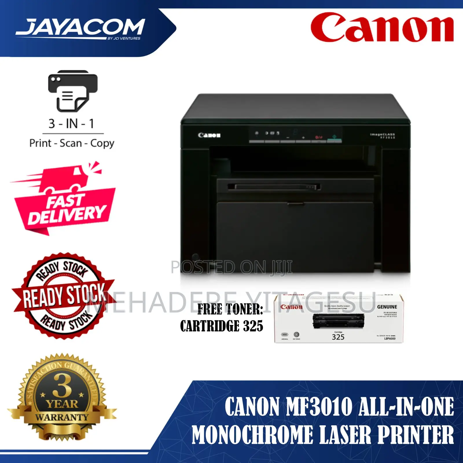 Canon Mf3010 Print ,Scan,Copy
