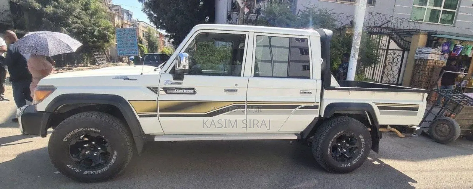 Toyota Land Cruiser 4.5 V8 TD 2017 White