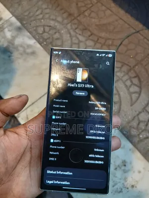 New Samsung Galaxy S23 Ultra 512 GB White