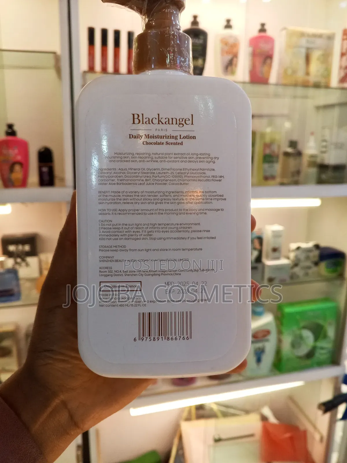 Black Angel Lotion