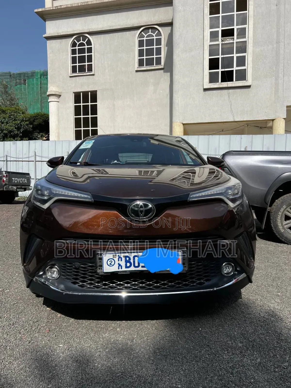 Toyota C-HR 2017 Burgundy