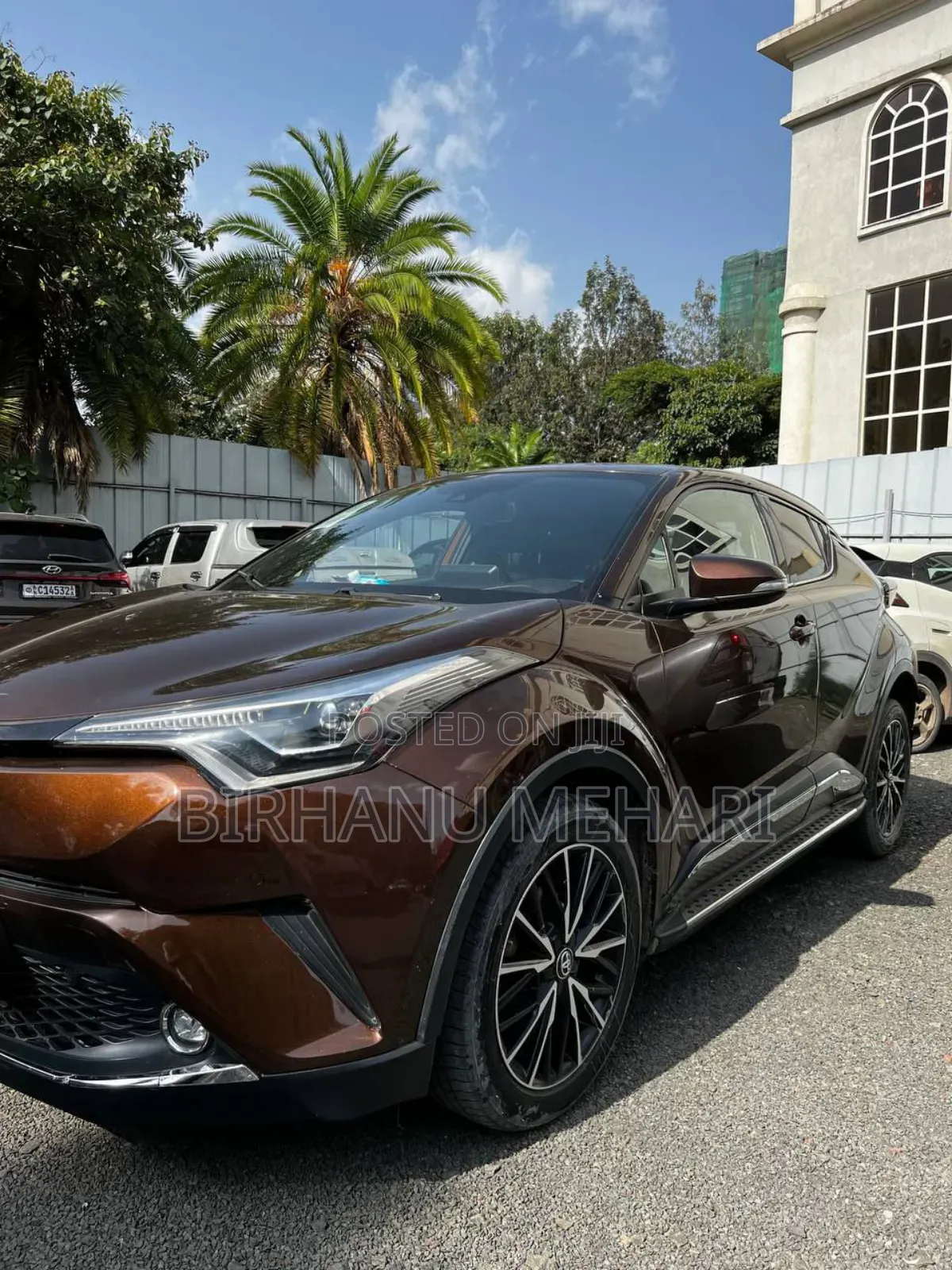 Toyota C-HR 2017 Burgundy