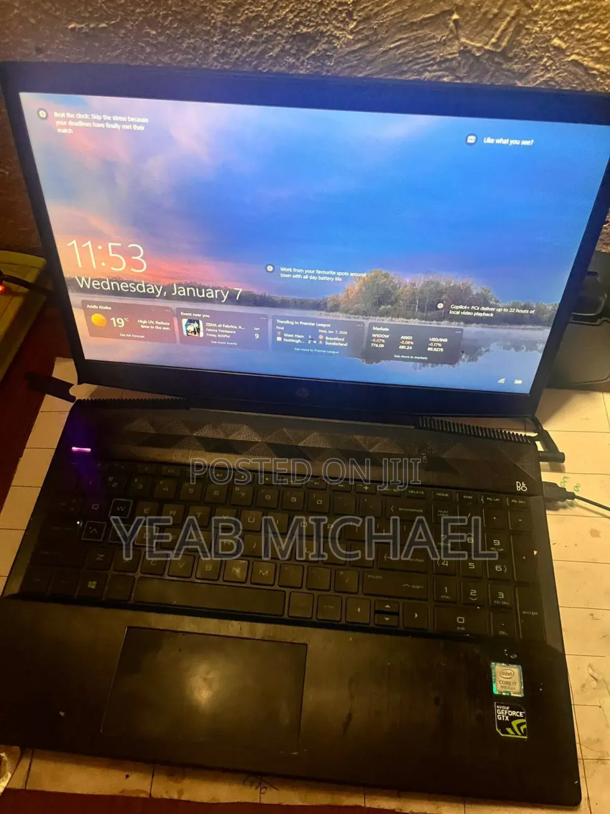 Laptop HP Pavilion 15 8GB Intel Core I7 HDD+SSD 1T