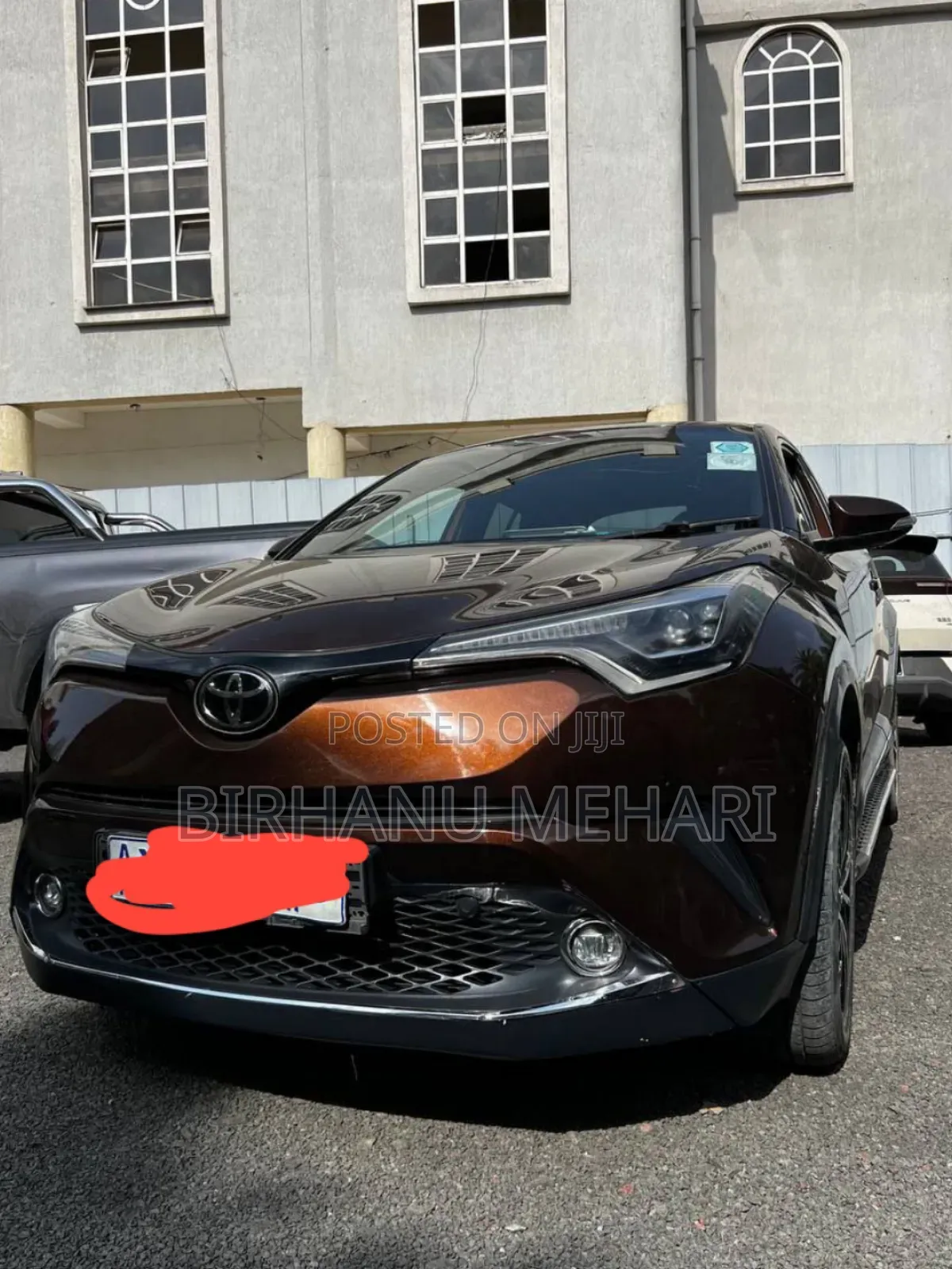 Toyota C-HR 2017 Burgundy