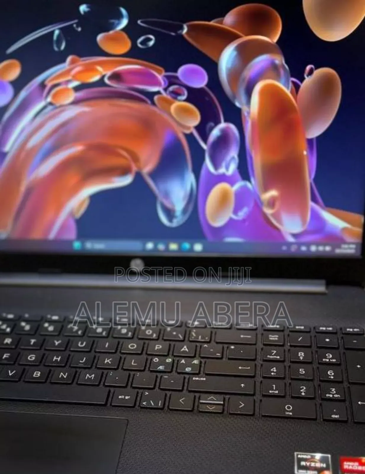 New Laptop HP 8GB AMD Ryzen 5 SSD 512GB