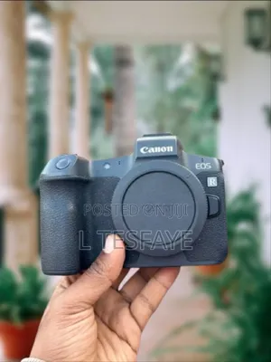 Camera Canon R With Rf Lens 24-105mm Silver Brand