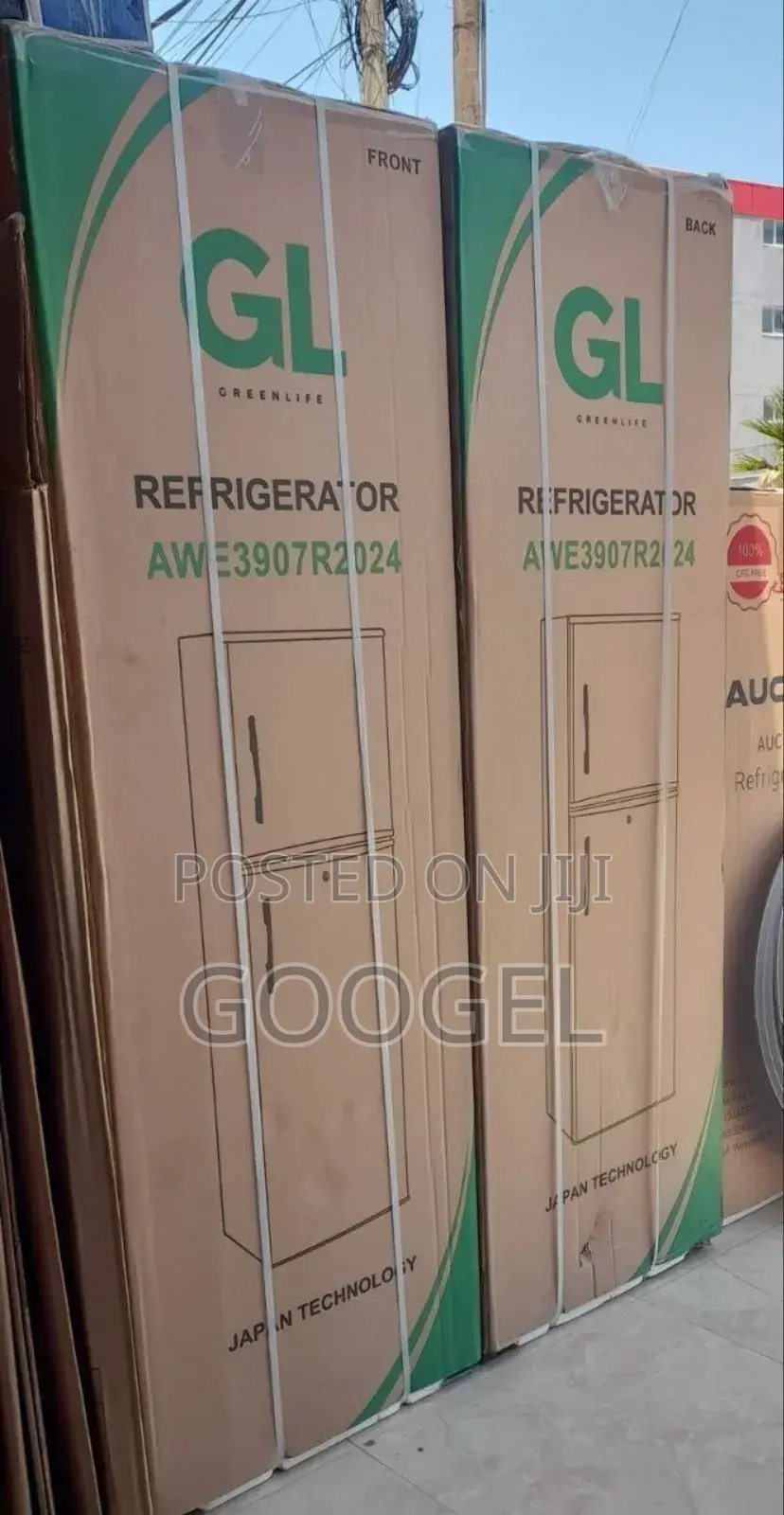 Gl 390"Litre Refrigerator