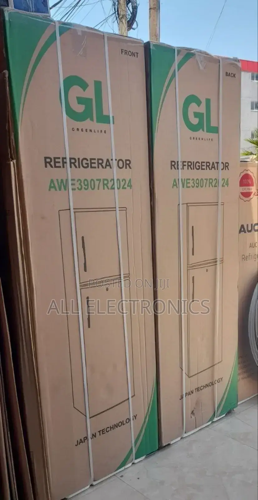 Gl 390"Litre Refrigerator