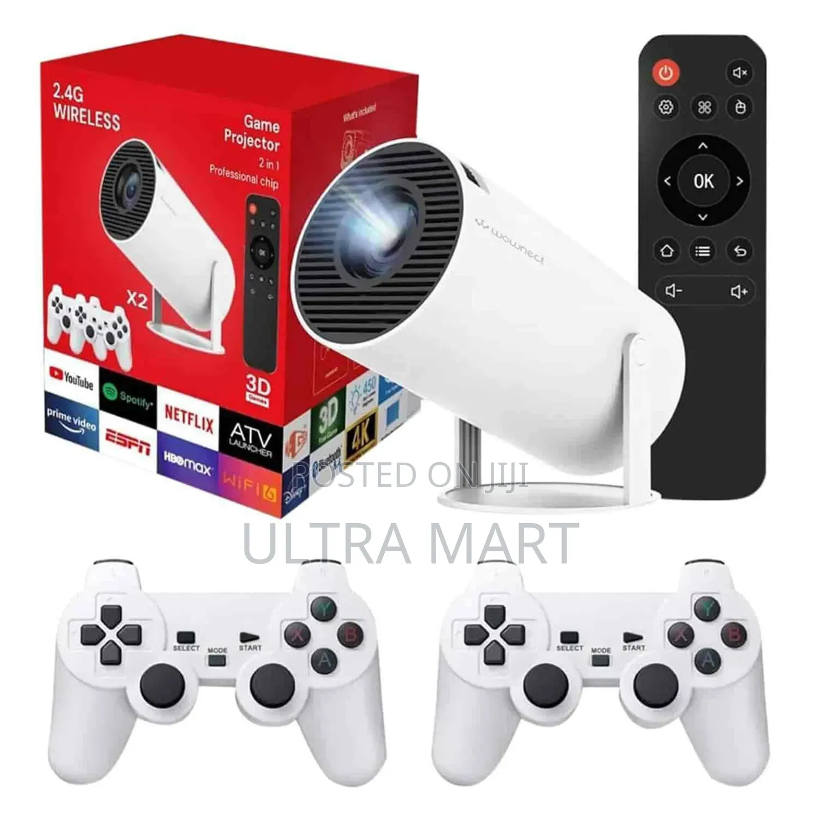 2-in-1 Smart Game Projectors