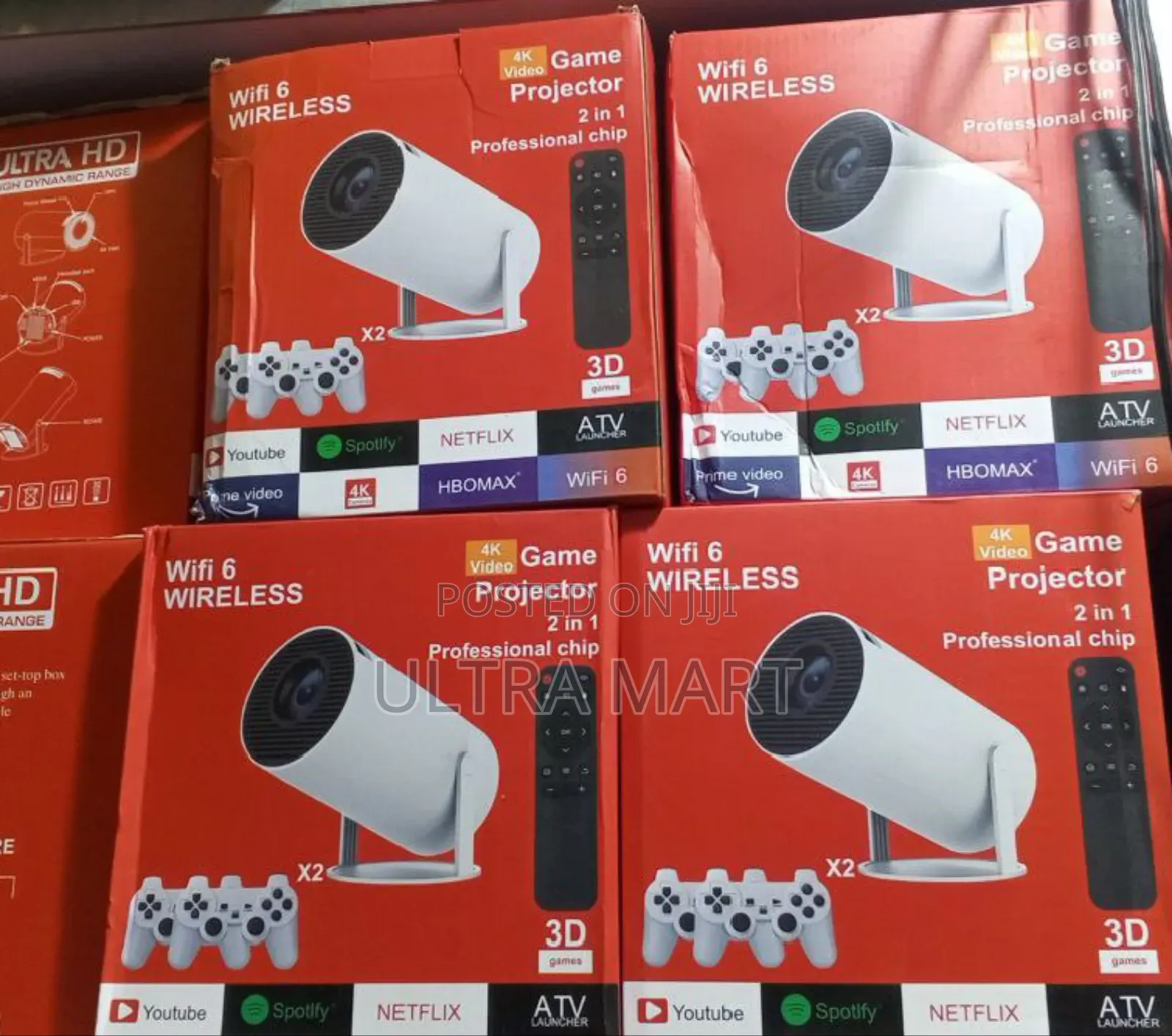 2-in-1 Smart Game Projectors